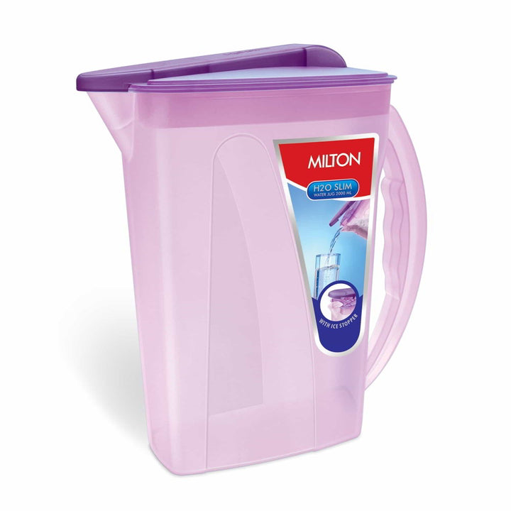 H2O Slim Plastic Water Jug (Milton)
