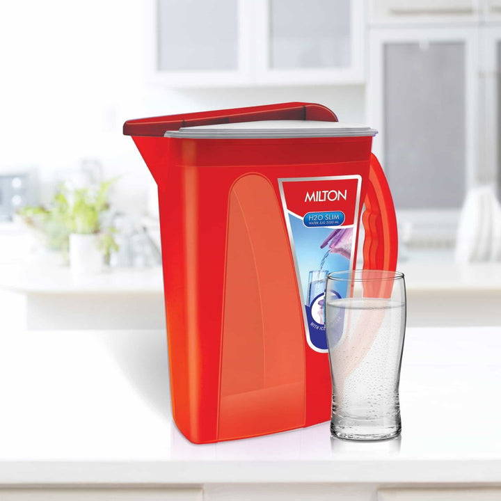 H2O Slim Plastic Water Jug