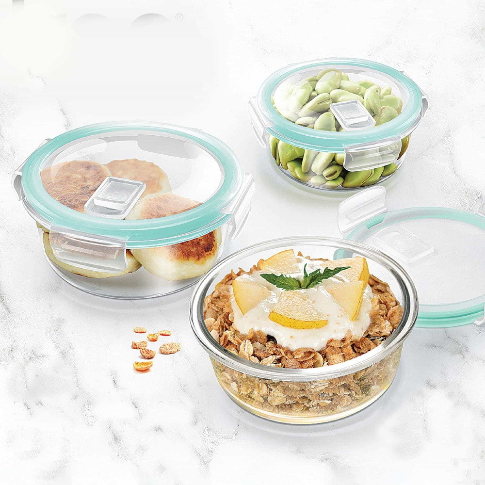 Buy Treo Hi Borosilicate Clip Fresh Rnd Container Online at Best Price ...