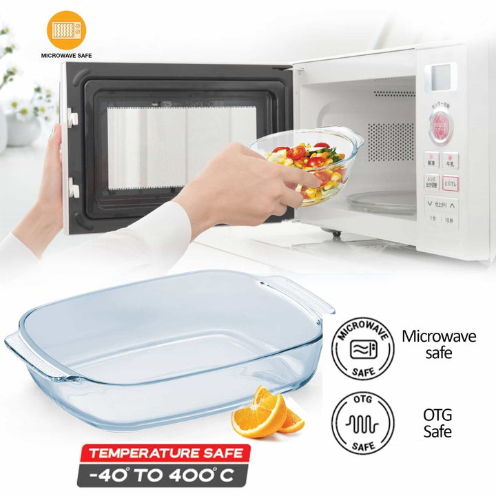 Ovensafe Deep Rectangular Roaster Dish