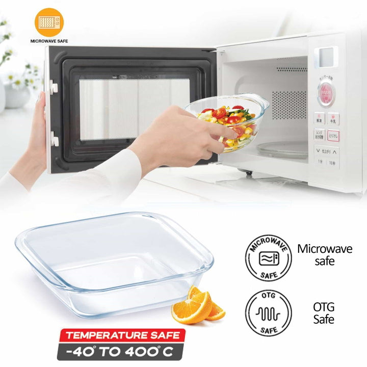 Ovensafe Square Dish With Handle