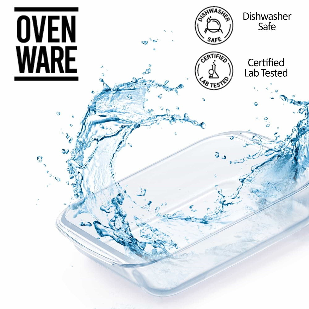 Ovensafe Square Dish With Handle