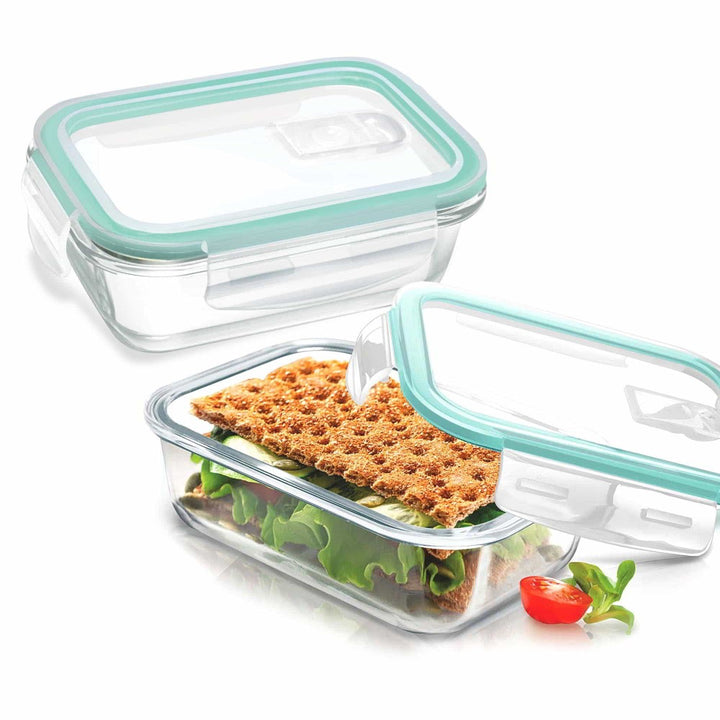 Hi Borosilicate Clip Fresh Rectangular Container