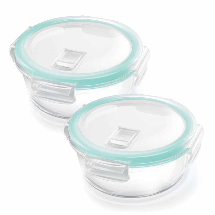 Hi Borosilicate Clip Fresh Round Container