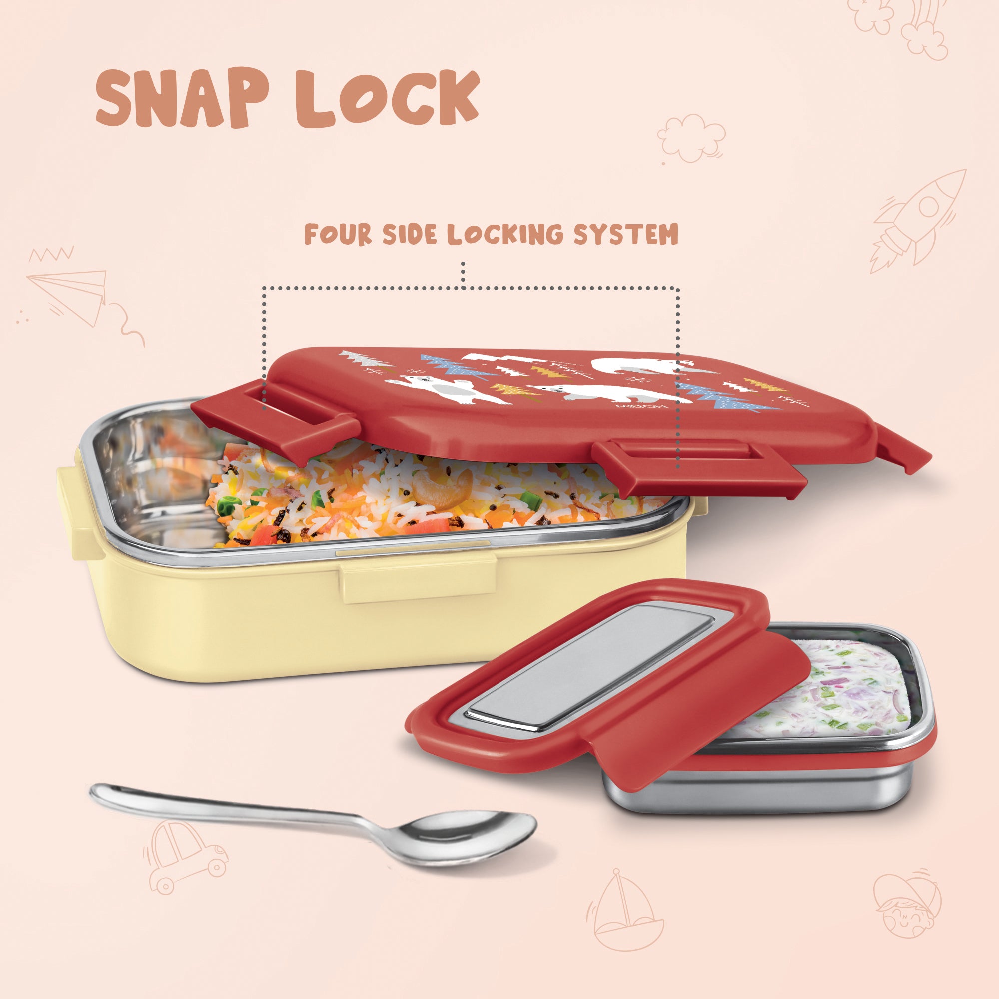 Hugo Insulated Tiffin (Milton)