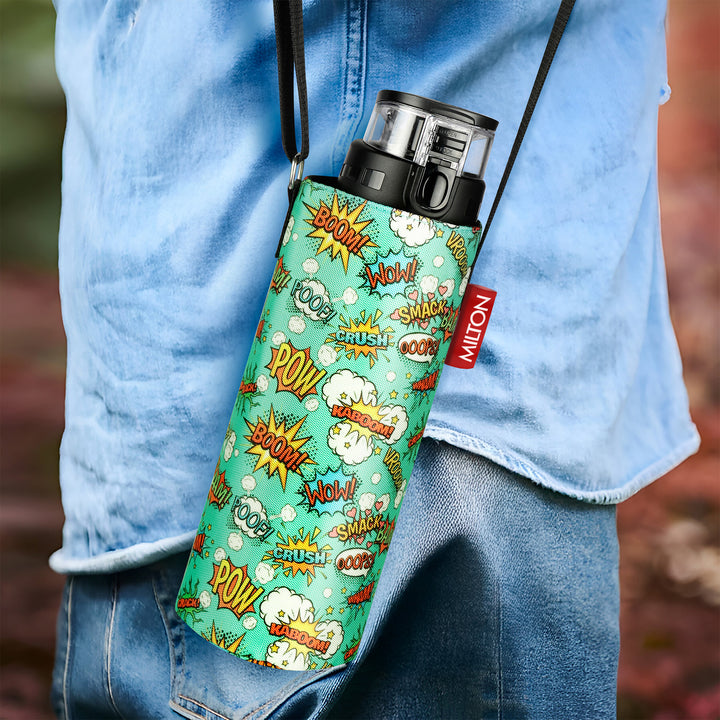 Comic Print Bottle Cover (Milton)