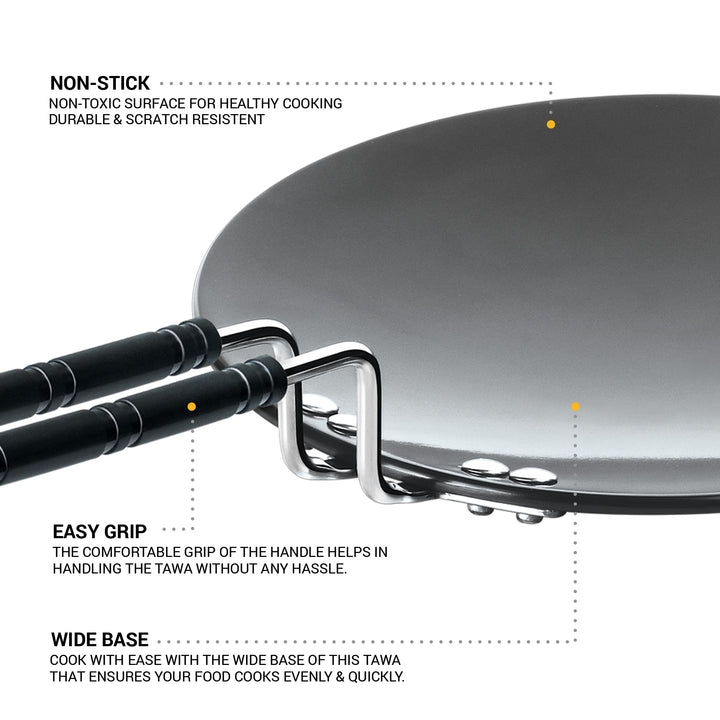 Tawa Hard Anodised Features