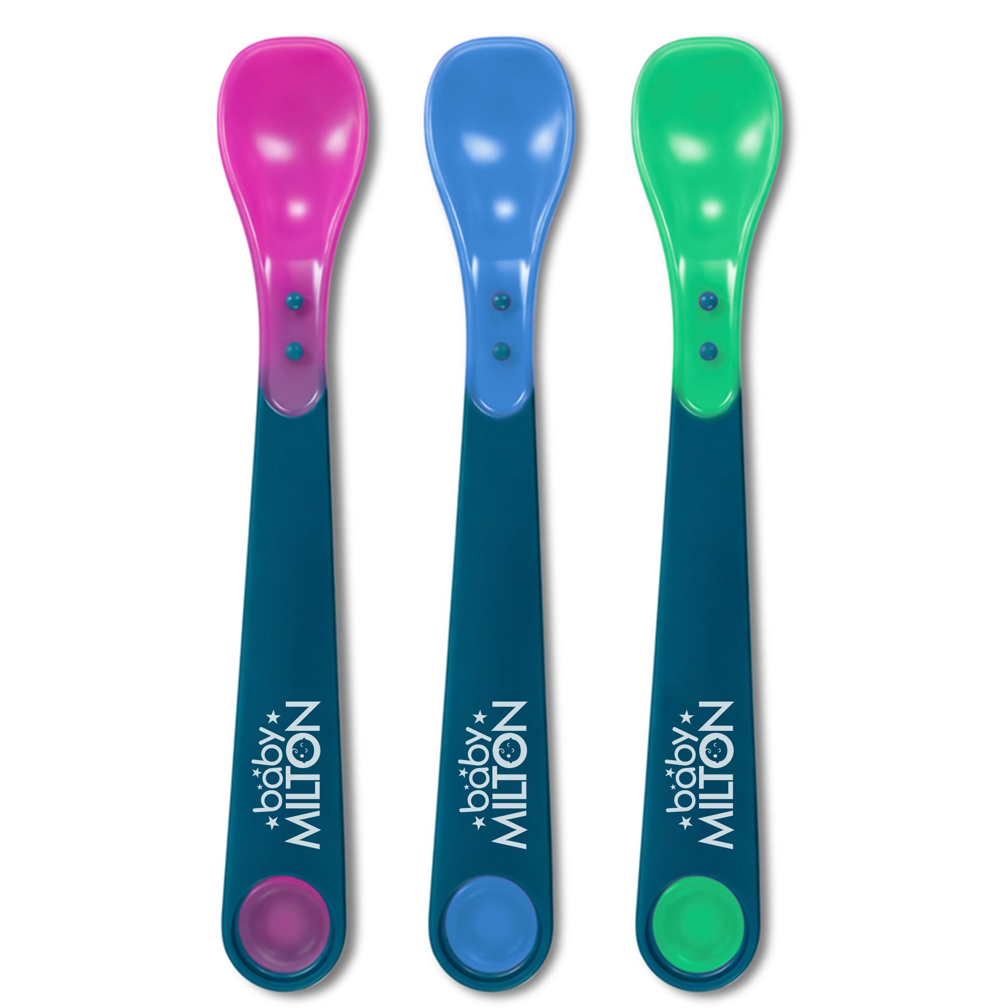 Heat Sensitive Spoon For Baby - Set of 3 (Milton)