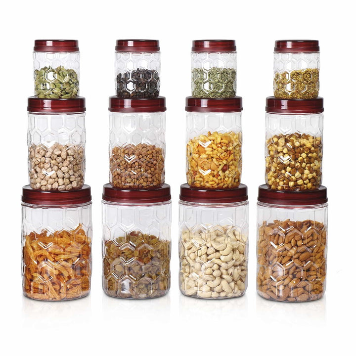 Hexa Pet Jars (Milton)