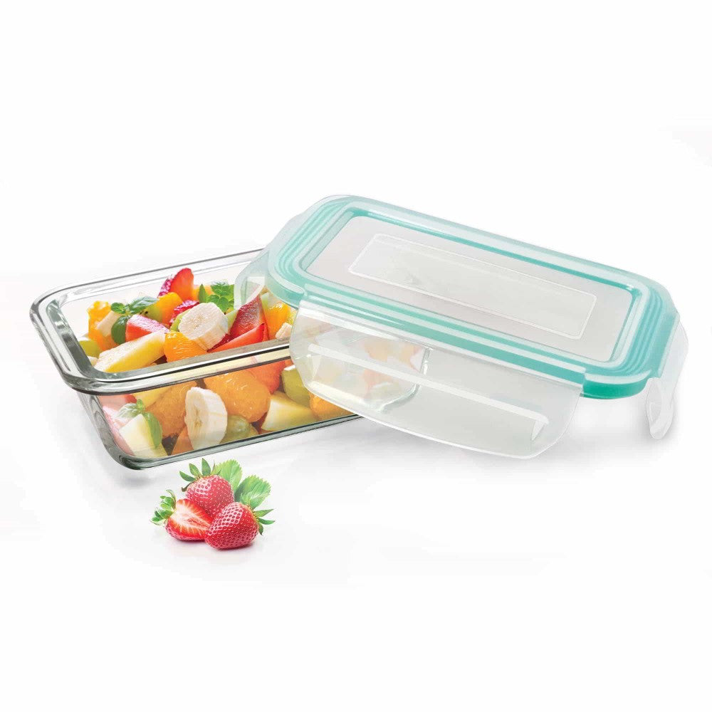 Hi Borosilicate Clip Fresh Rectangular Container