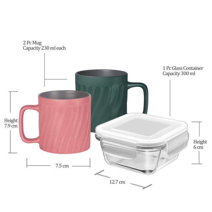 Hot "N" Fresh Diel Snack Set Treo by Milton Size