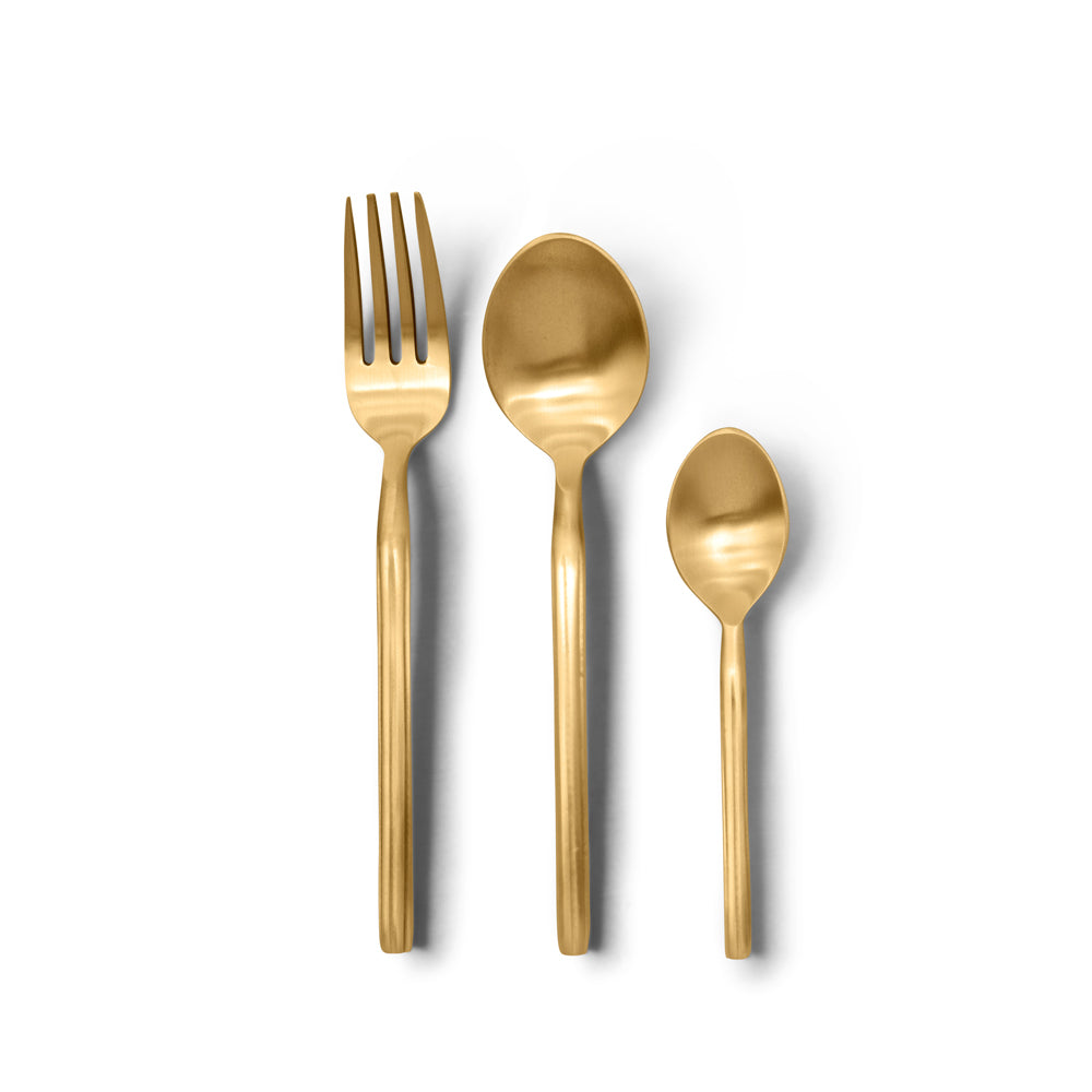 Brass Cutlery 6 Pcs Set (Milton Concepts)