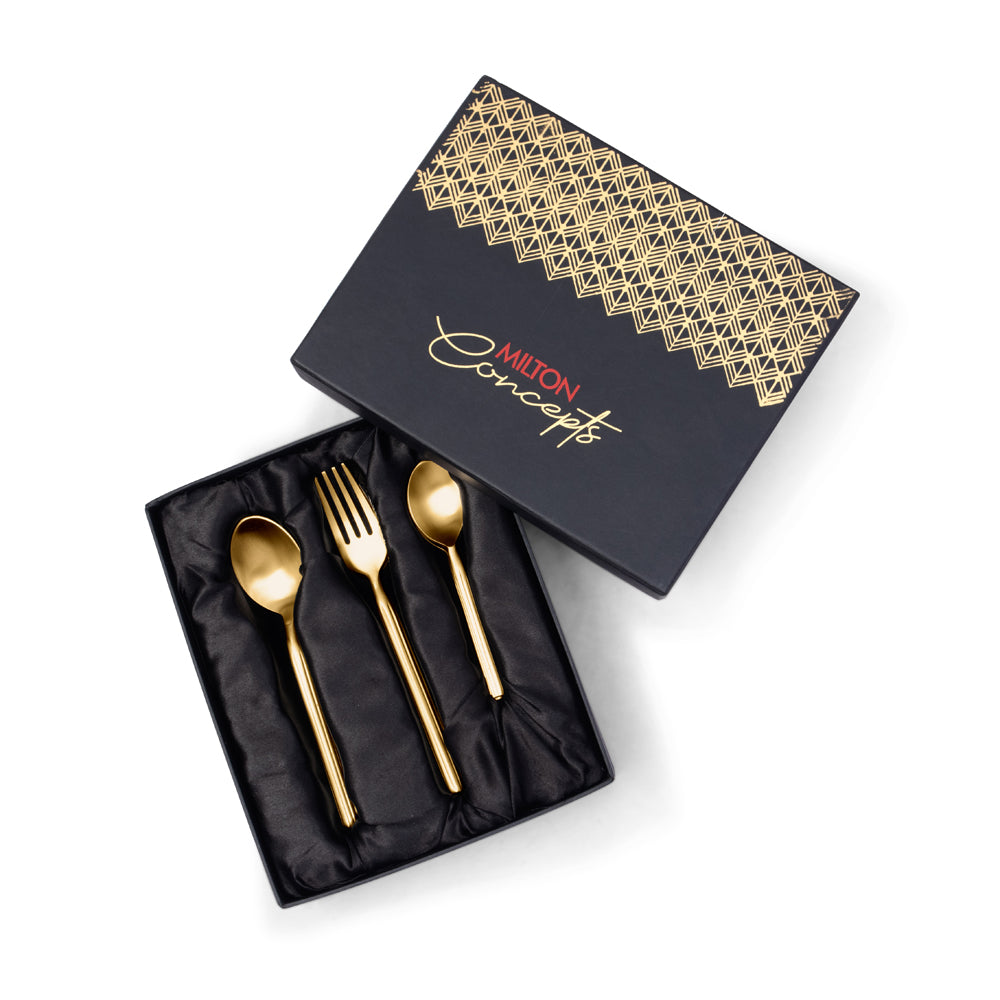 Brass Cutlery 6 Pcs Set (Milton Concepts)