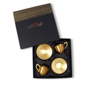 Brass Cup & Saucer Set (Milton Concepts)