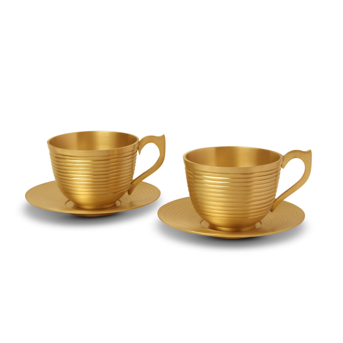 Brass Cup & Saucer Set (Milton Concepts)