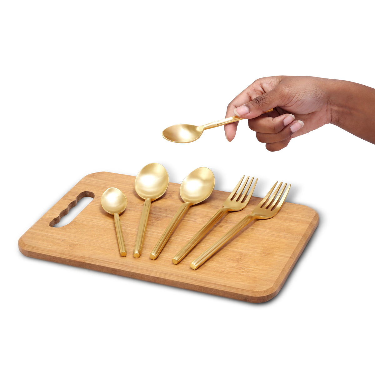 Brass Cutlery Set (Milton Concepts)