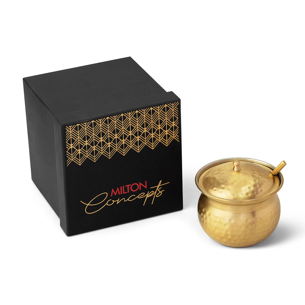 Brass Ghee Pot (Milton Concepts)