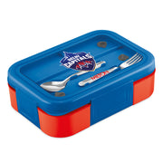 Sports Ethan 3 UV Printing Steel Thermoware Lunchbox - Delhi Capitals (DC) - Milton