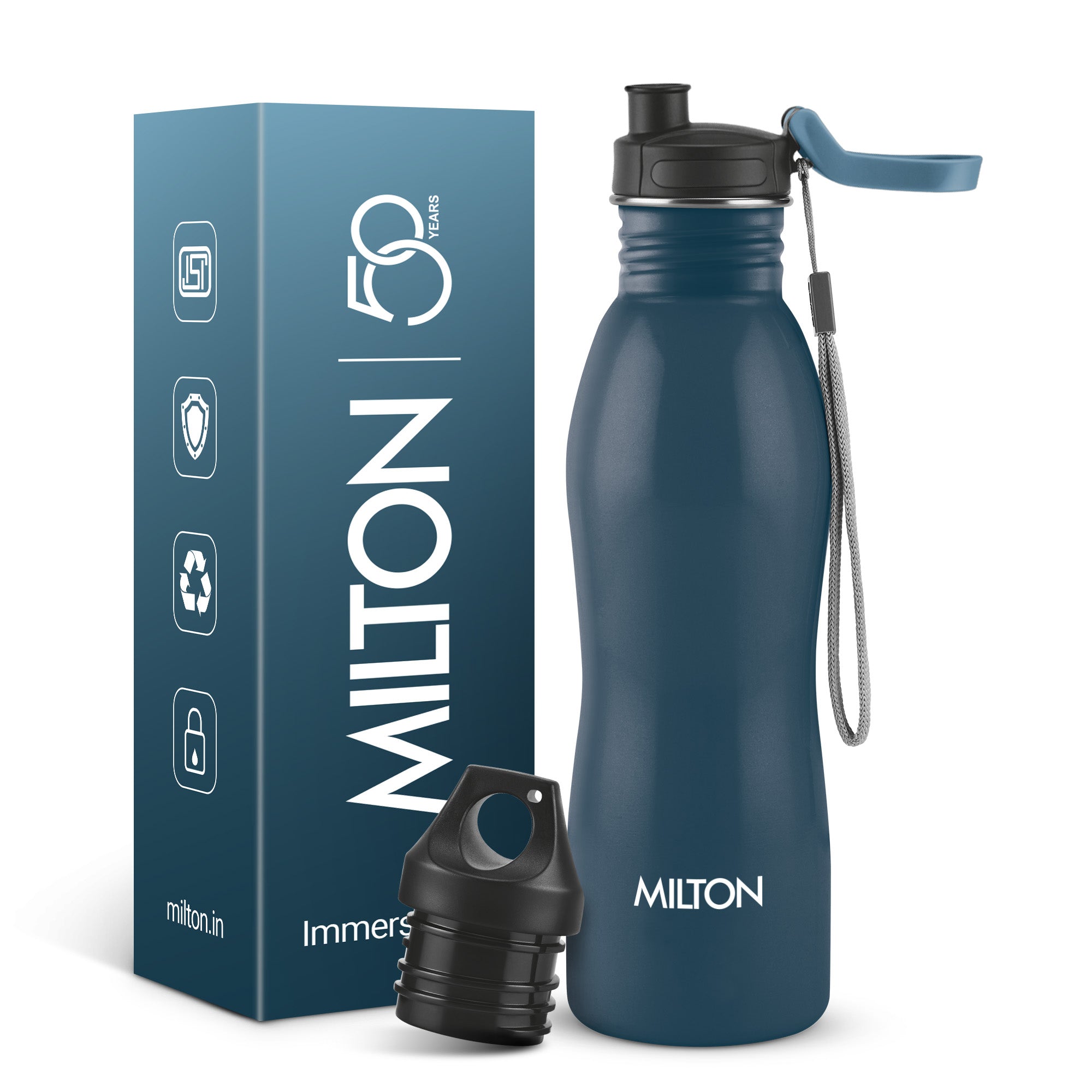 Immerse Bottle with Two Lids (Milton)