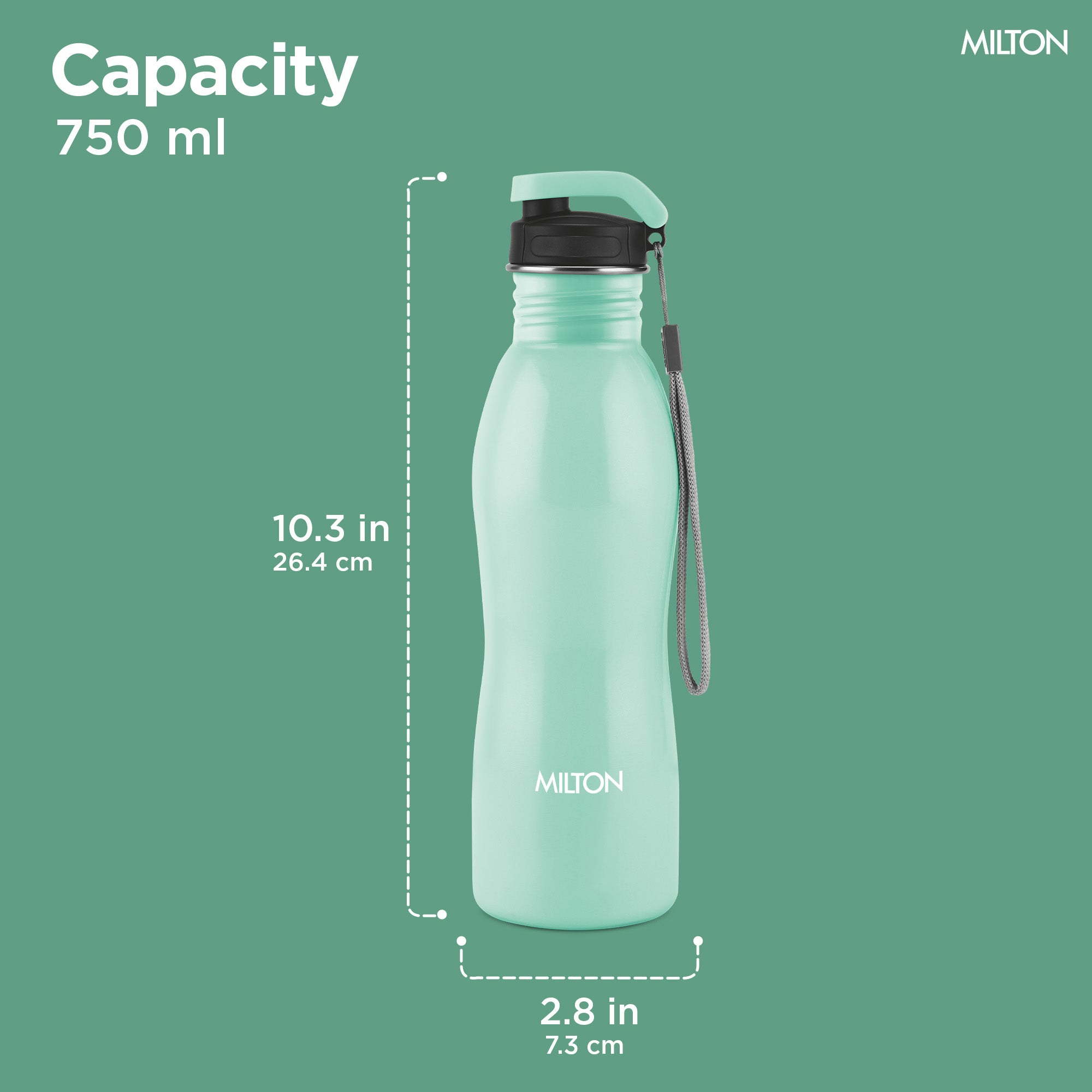 Immerse Bottle with Two Lids (Milton)