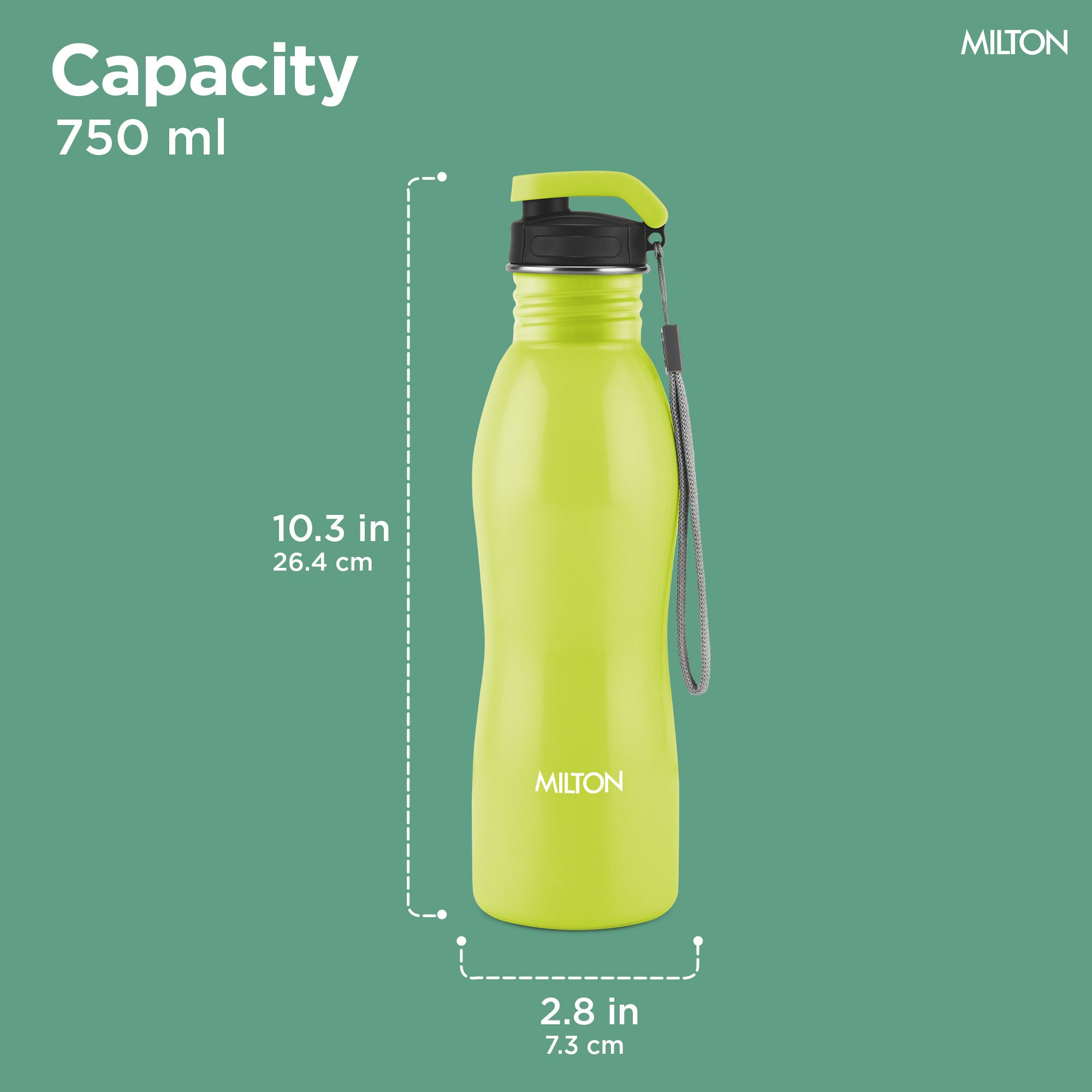 Immerse Bottle with Two Lids (Milton)