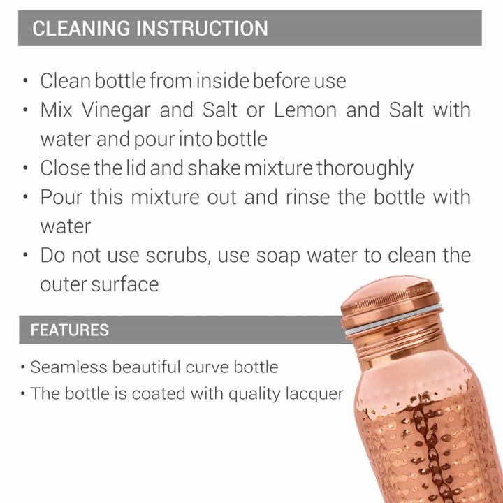 Jewel Copper Water Bottle (Milton)