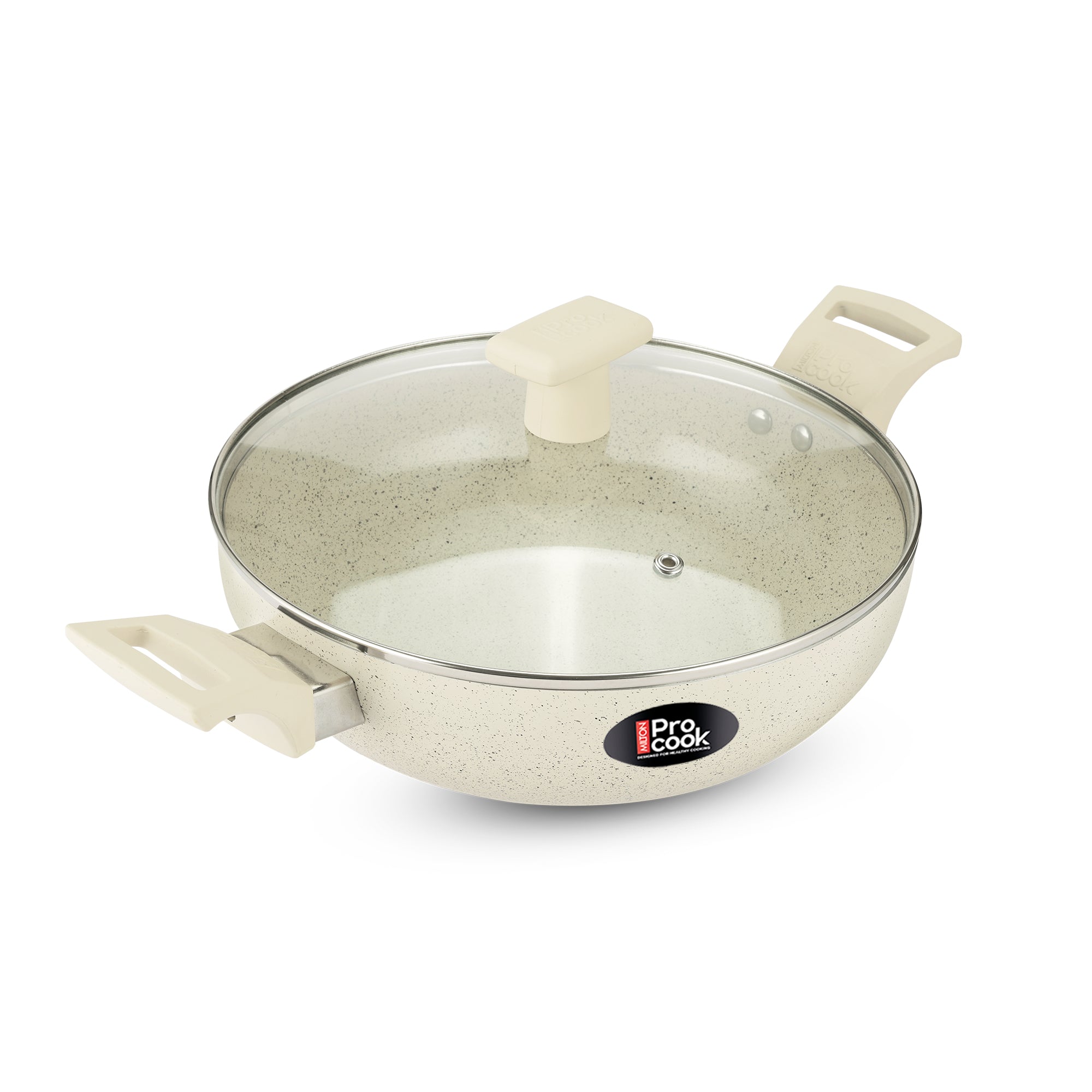 Ceramic Kadhai With Lid (Procook by Milton)