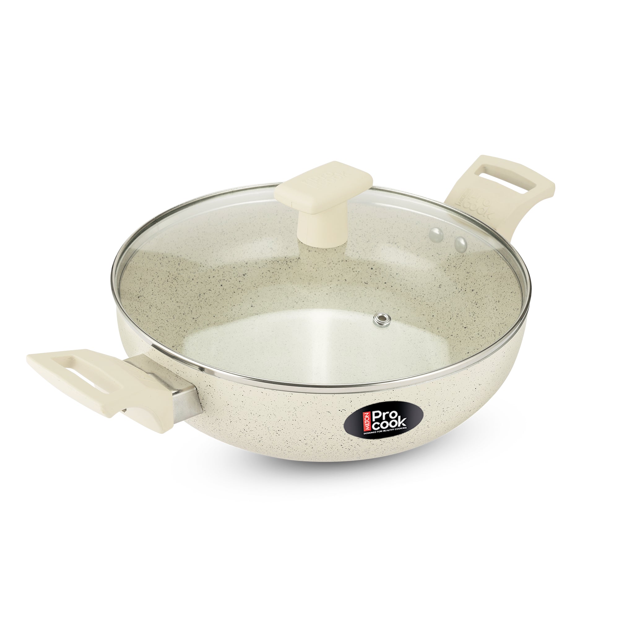 Ceramic Kadhai With Lid (Procook by Milton)