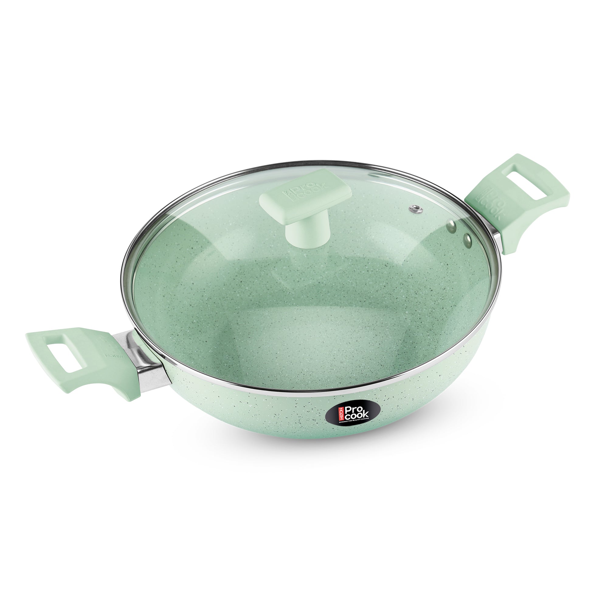 Ceramic Kadhai With Lid (Procook by Milton)