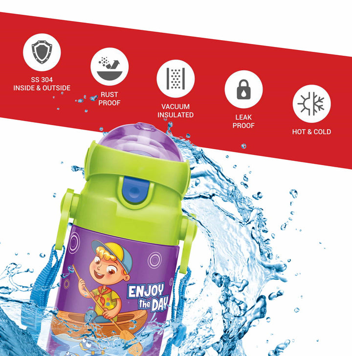 Kidzy Kids Water Bottle Features