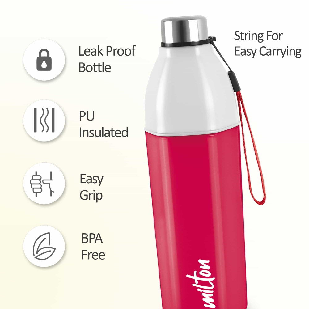 Kool Hexone Pu Insulated Water Bottle Features