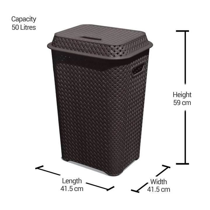 Launet Square Laundry Basket (Milton)
