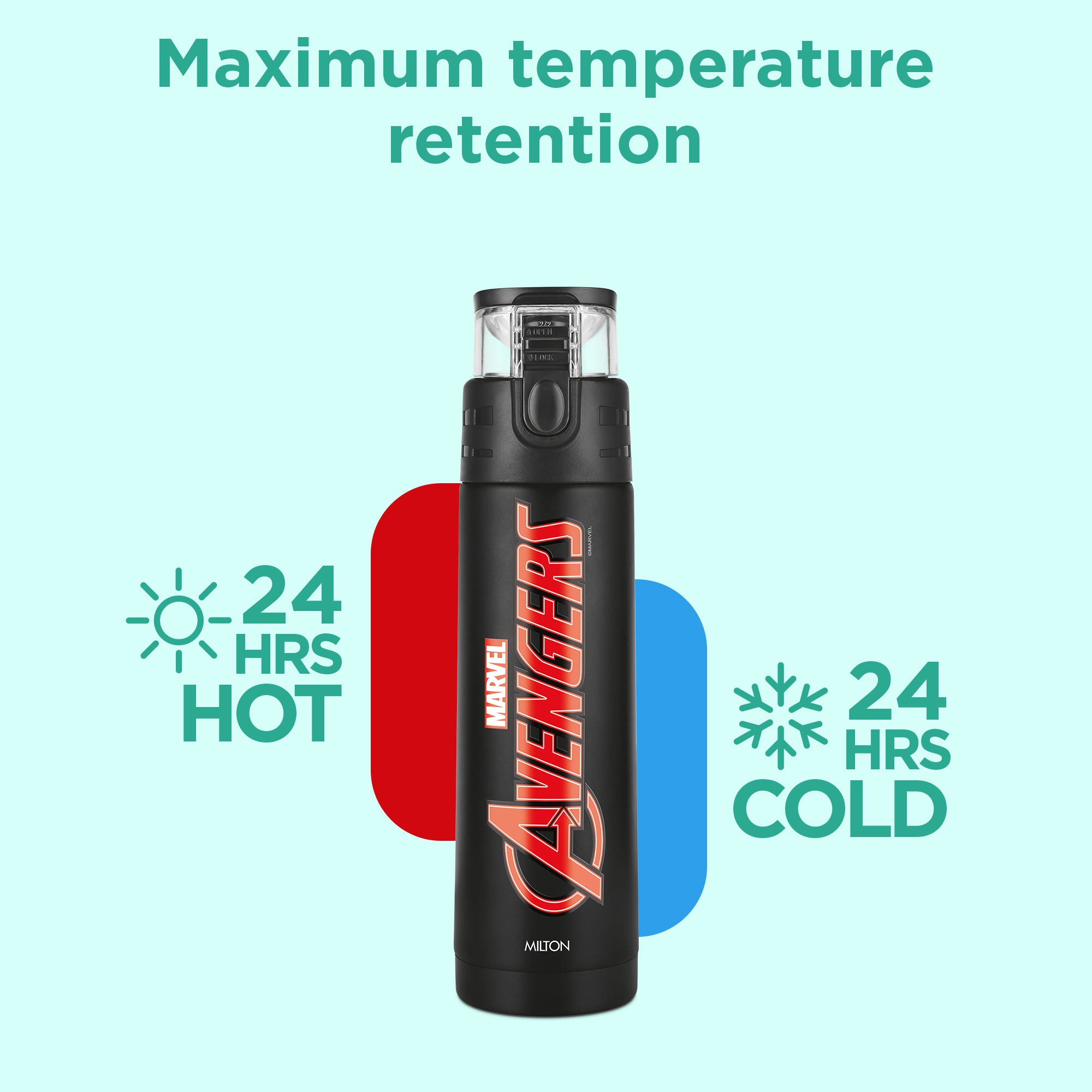 Marvel Mighty Avengers Thermosteel Bottle (Milton)