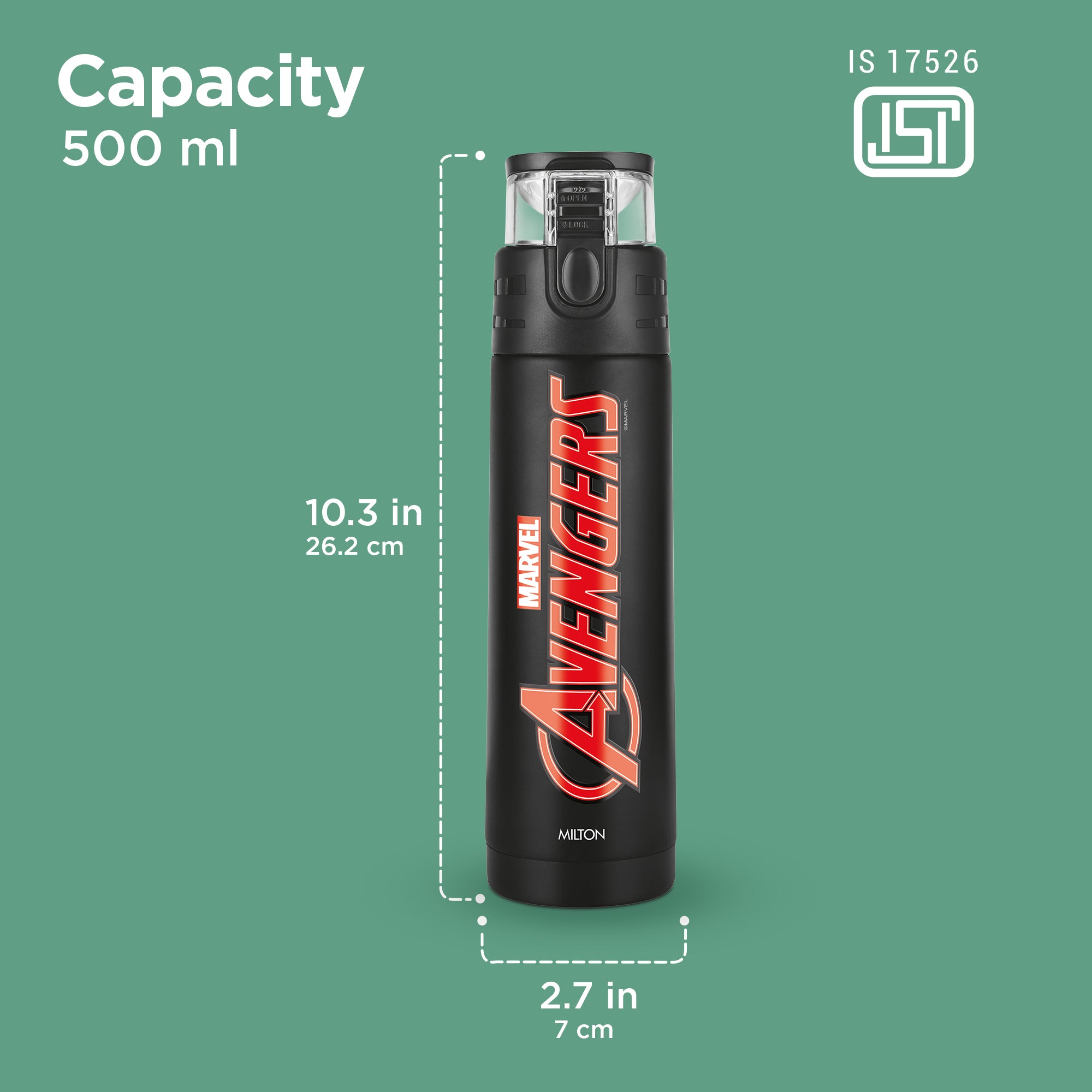 Marvel Mighty Avengers Thermosteel Bottle (Milton)