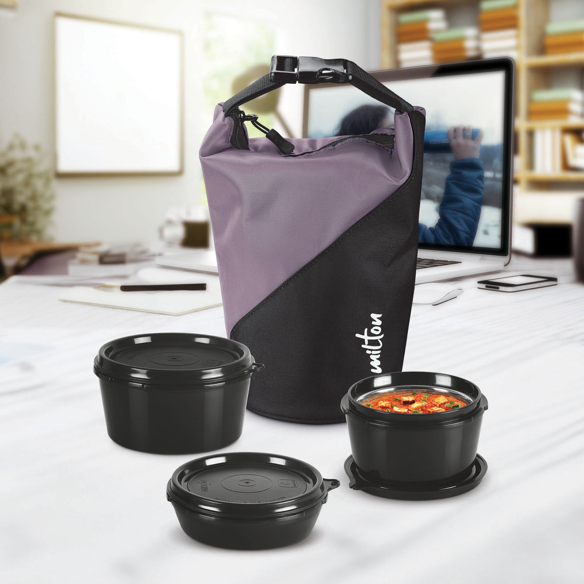 Micro Meal Tiffin (Milton) - Purple