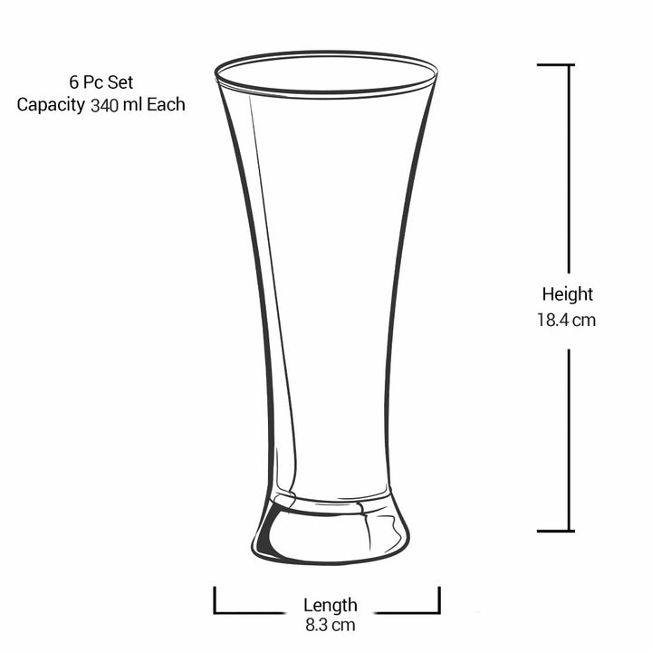 Milano Glass Tumbler (Treo by Milton)