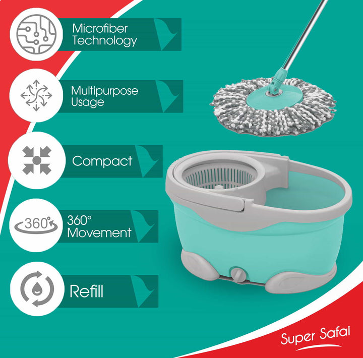 Maxx Spin Mop Features