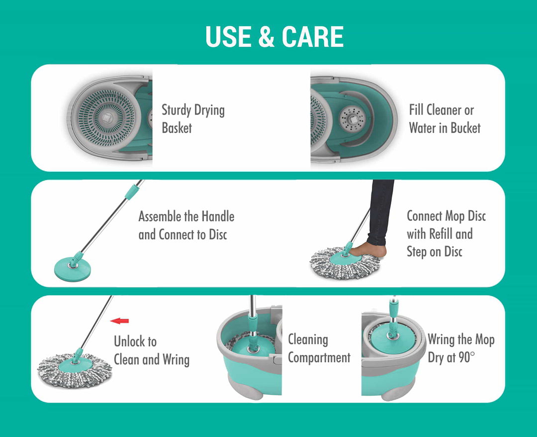 Maxx Spin Mop (Spotzero by Milton)