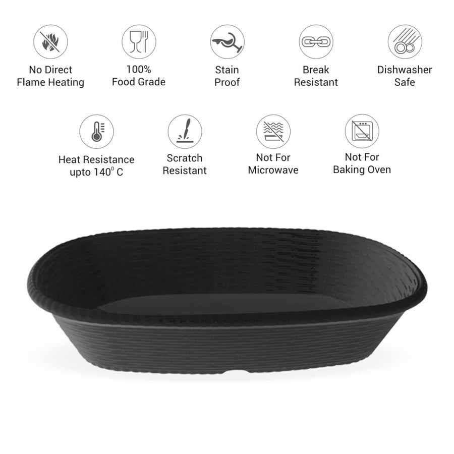 Buy Melamine Bread Basket, HoReCa Online Best Price Milton