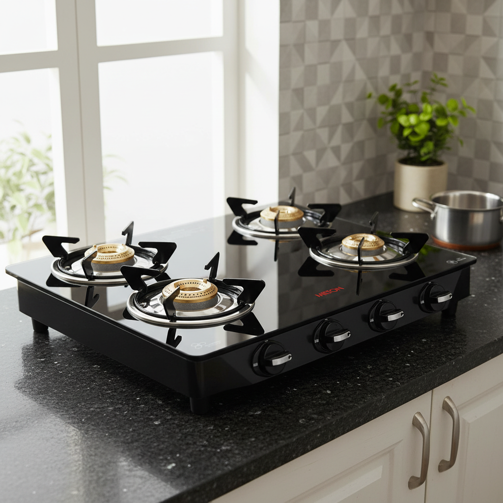 4 Burners