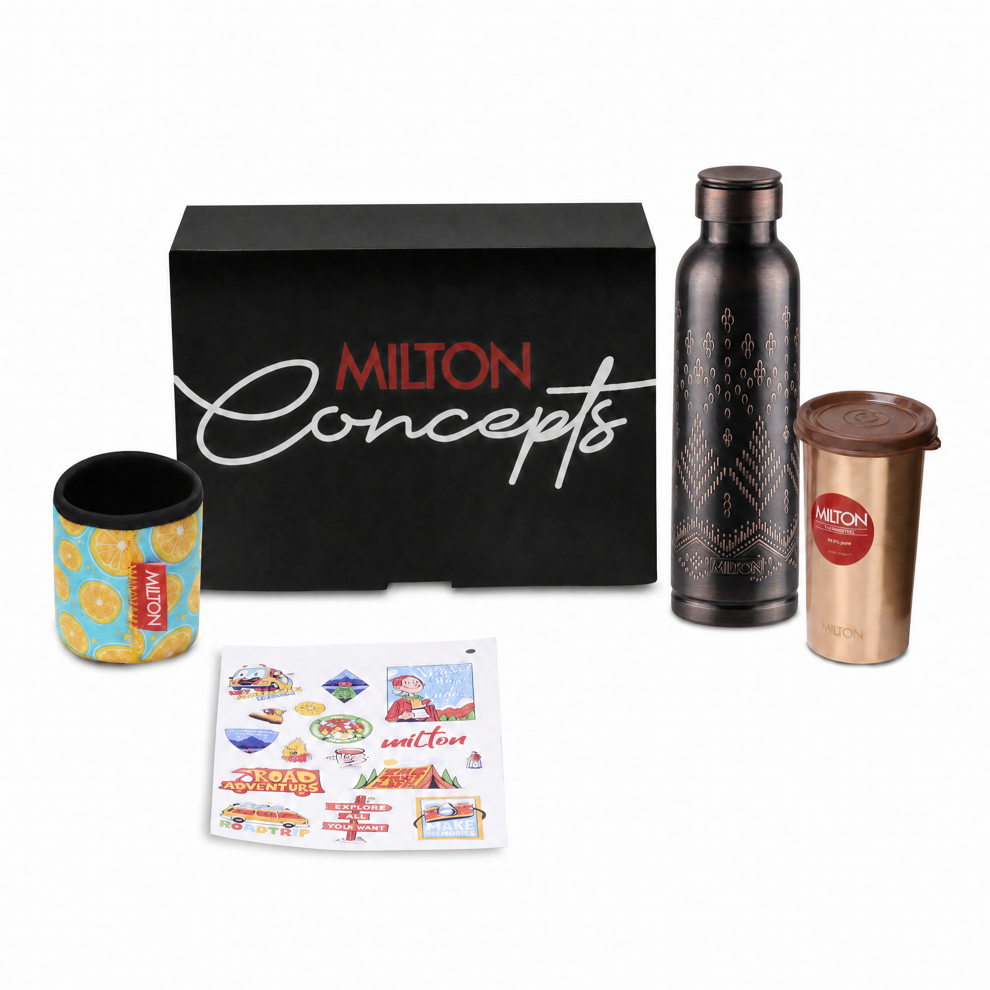 {Ethnic | Copper | Blue Lime & Live Show Sticker}