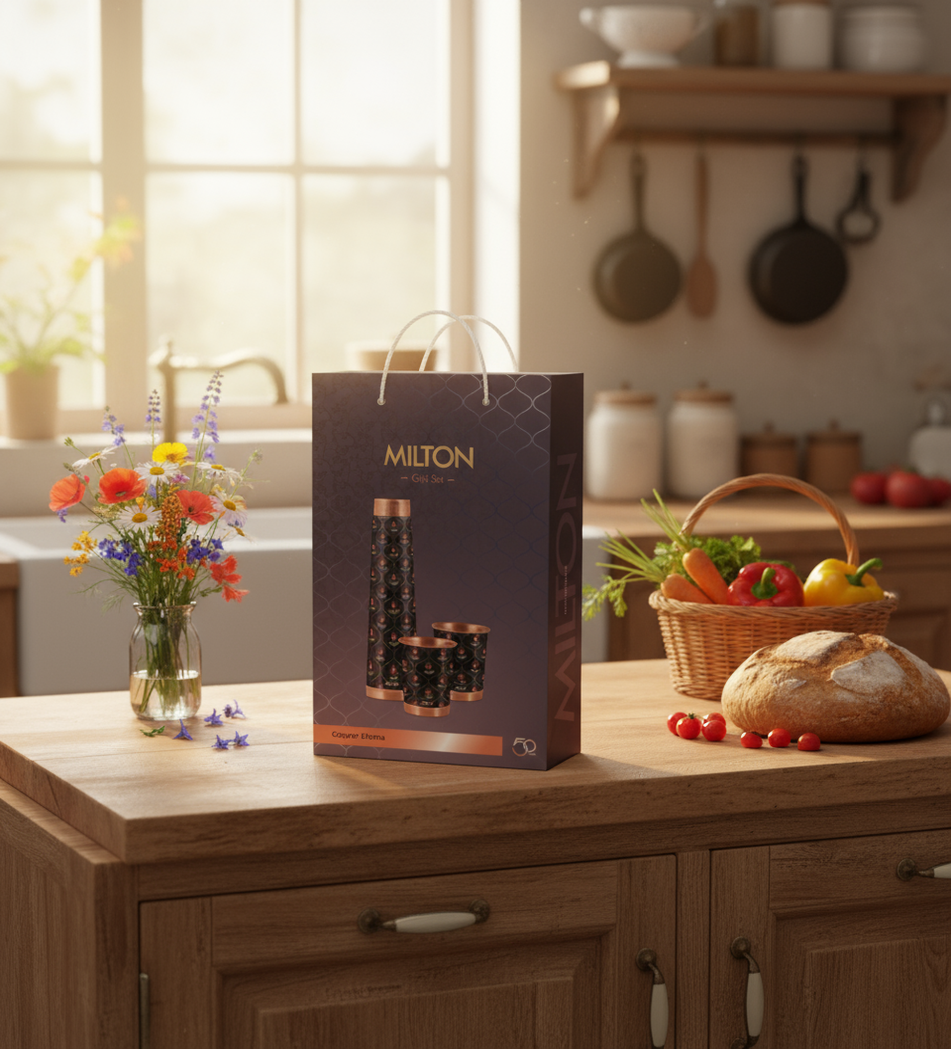Copper Eterna Diwali Gift Set