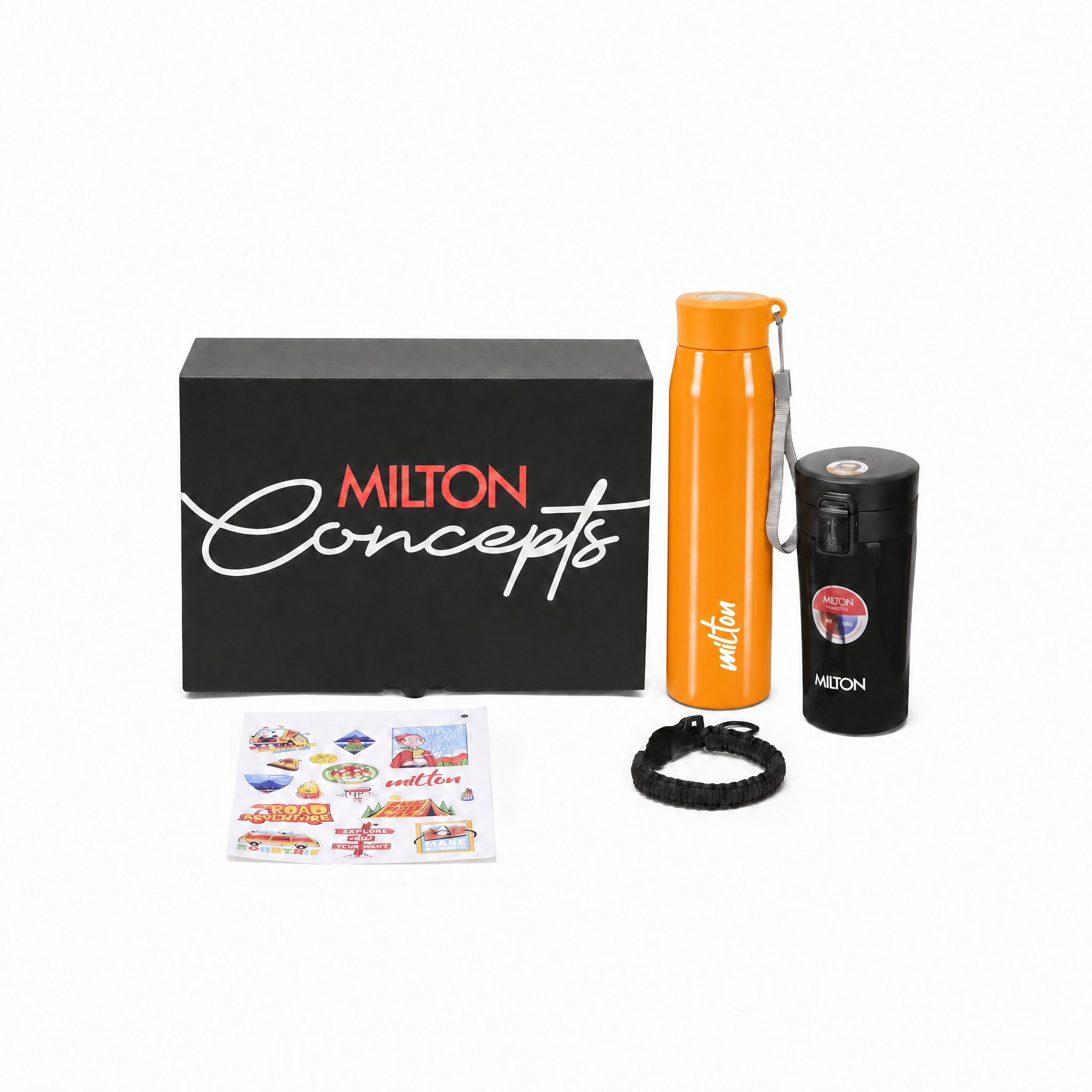 {Orange | Black | Grey/Black & Adventure Sticker}