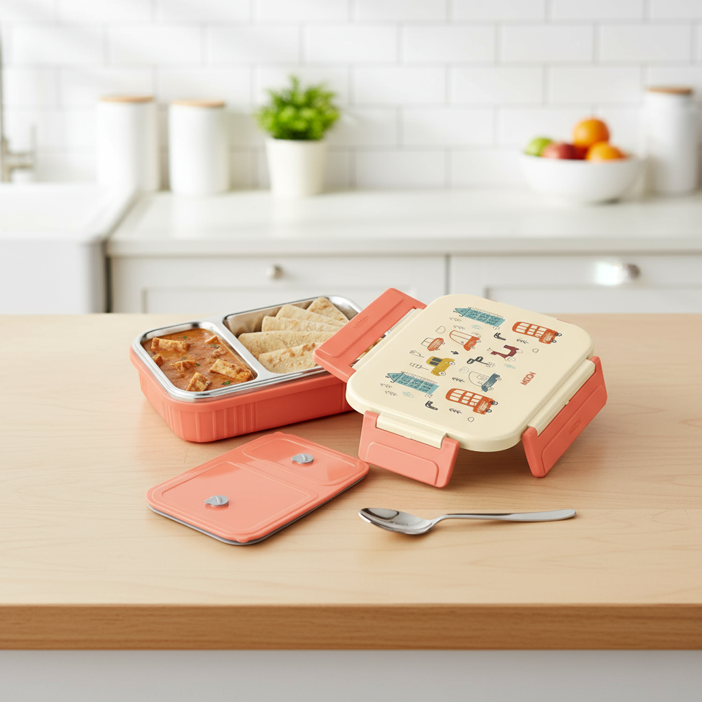 Meal Safe 2 Insulated Leak Proof Tiffin (Milton)