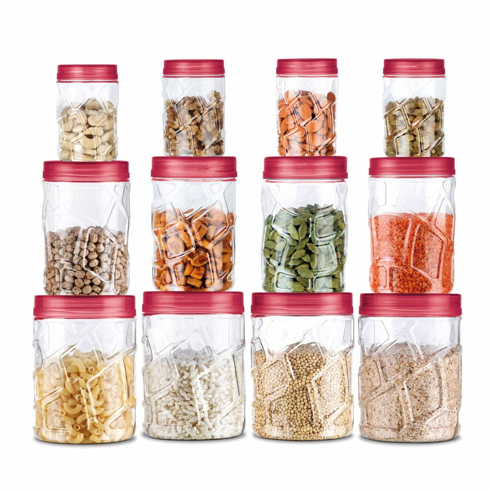 Buy Vitro Pet Jars Sets 230ML, 600ML, Online in India Milton