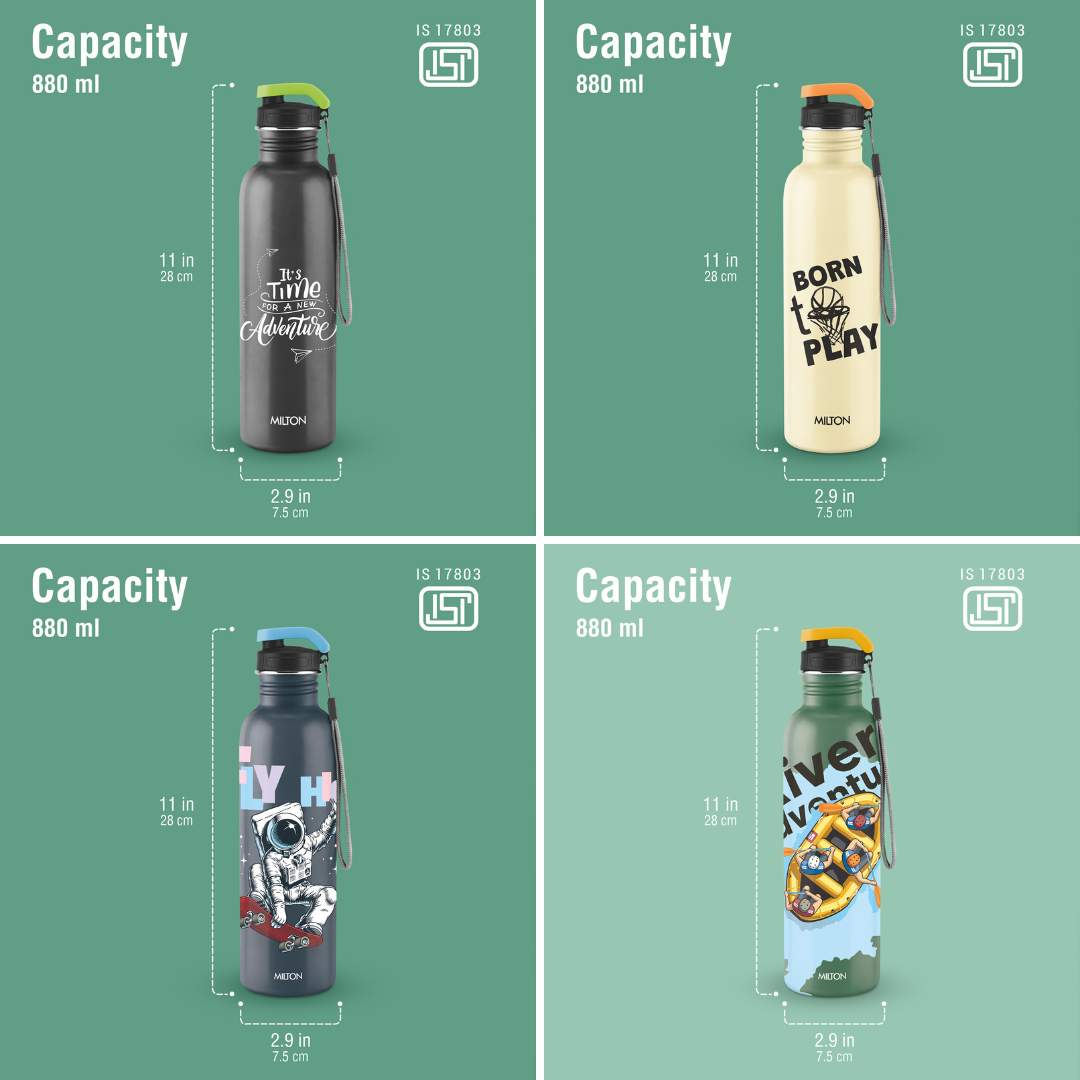 Marine Bottle with Two Lids (Milton)