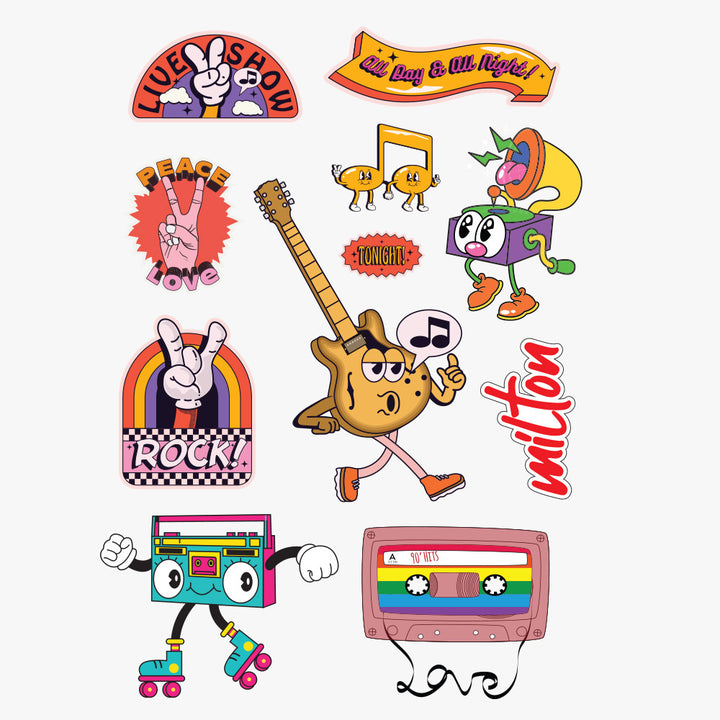3D Vinyl Stickers