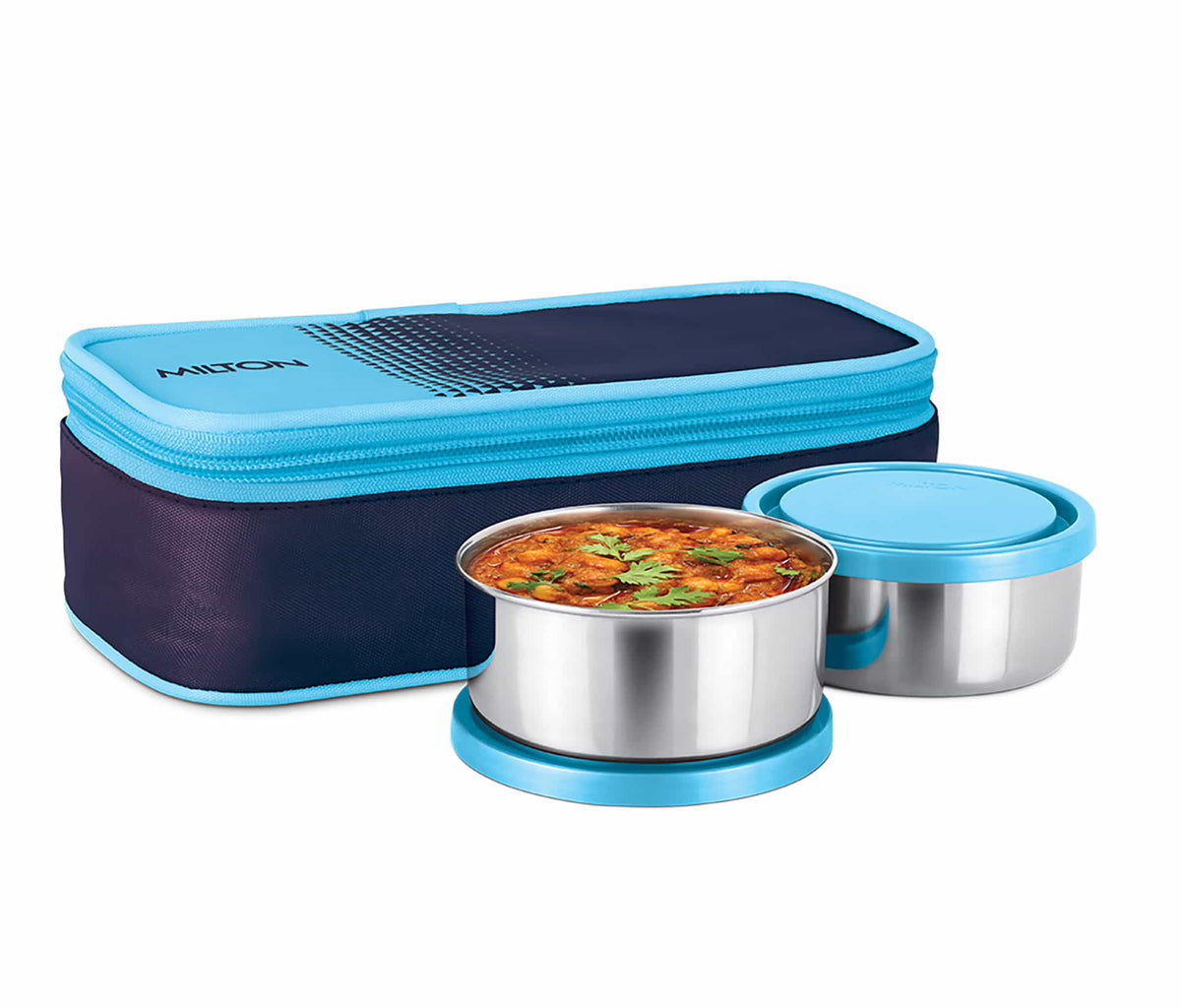 Nourish Insulated Lunch Box (Milton) - Cyan / Standard / 1 Unit