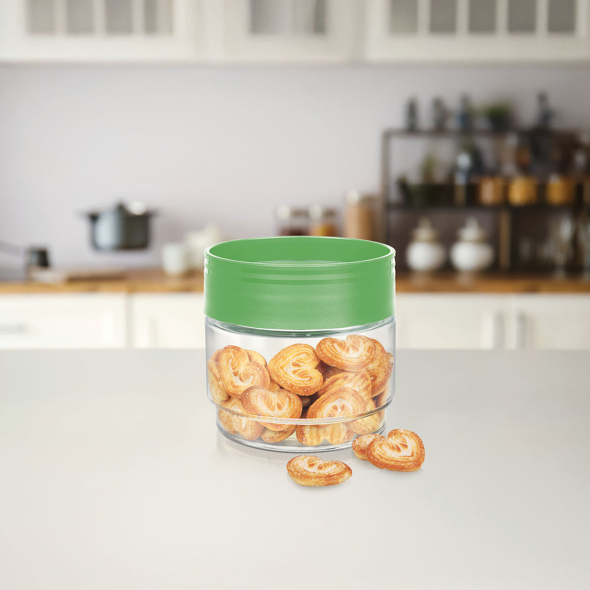 One Up Narrow and Wide Glass Jar (Treo by Milton) - Wide / 1000 ml