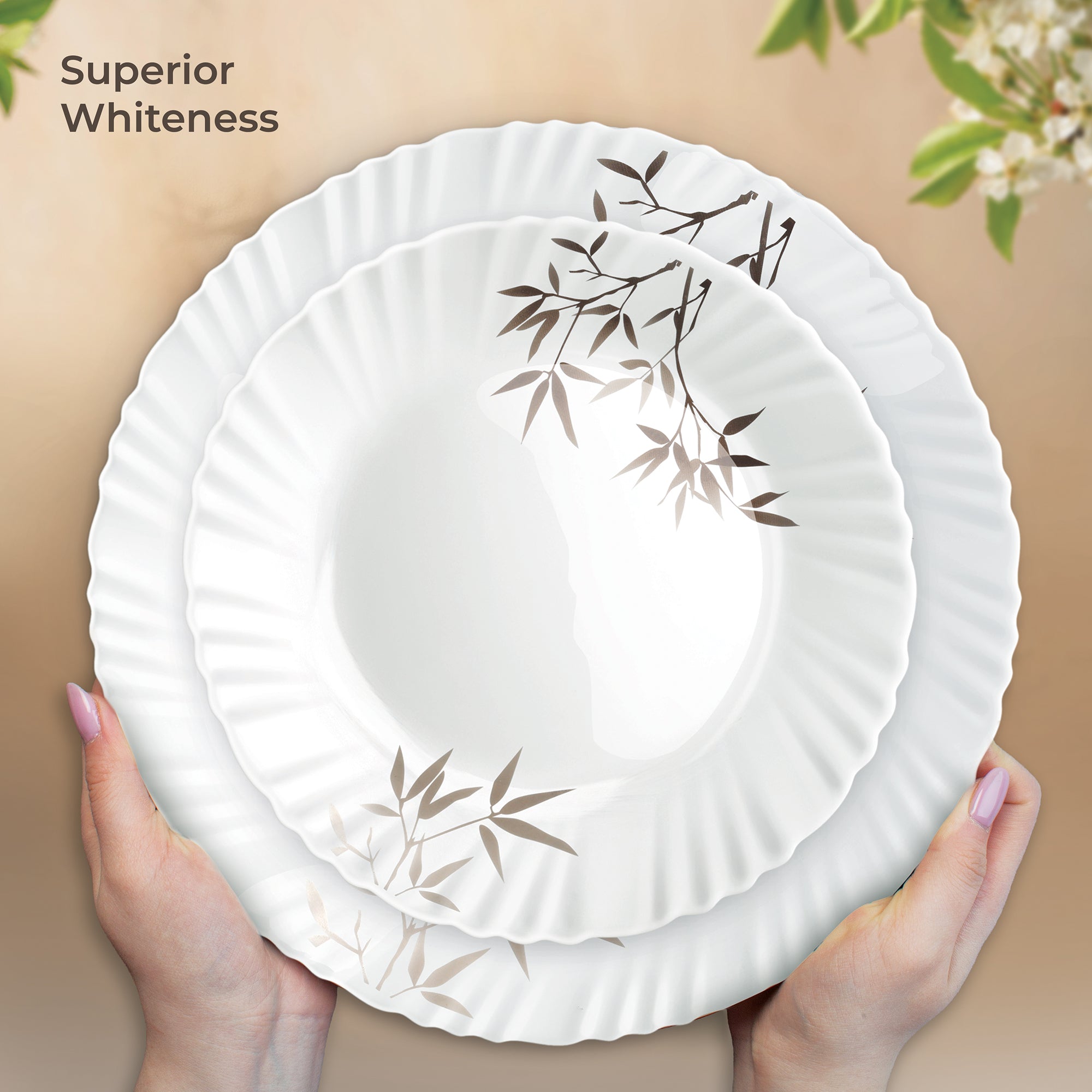 Buy Dinner Set - Aurelia Arashi Opalware Collection Online | Treo